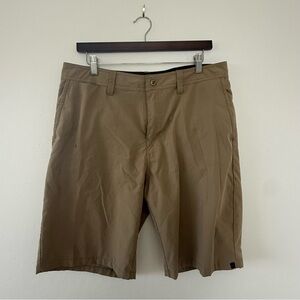 Quiksilver Amphibians Hybrid Shorts Tan Khaki Size